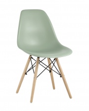 Стул Eames DSW серо-зеленый