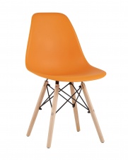 Стул Eames Style DSW оранжевый x4