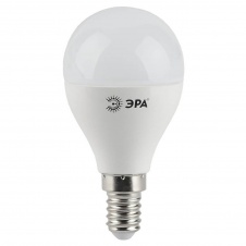 Лампа светодиодная ЭРА E14 9W 4000K матовая LED P45-9W-840-E14 Б0029042