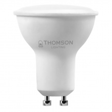 Лампа светодиодная Thomson GU10 4W 3000K полусфера матовая TH-B2103