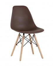 Стул Eames Style DSW коричневый