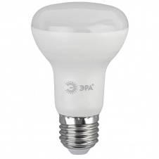 Лампа светодиодная ЭРА E27 8W 6000K матовая LED R63-8W-860-E27 Б0048024